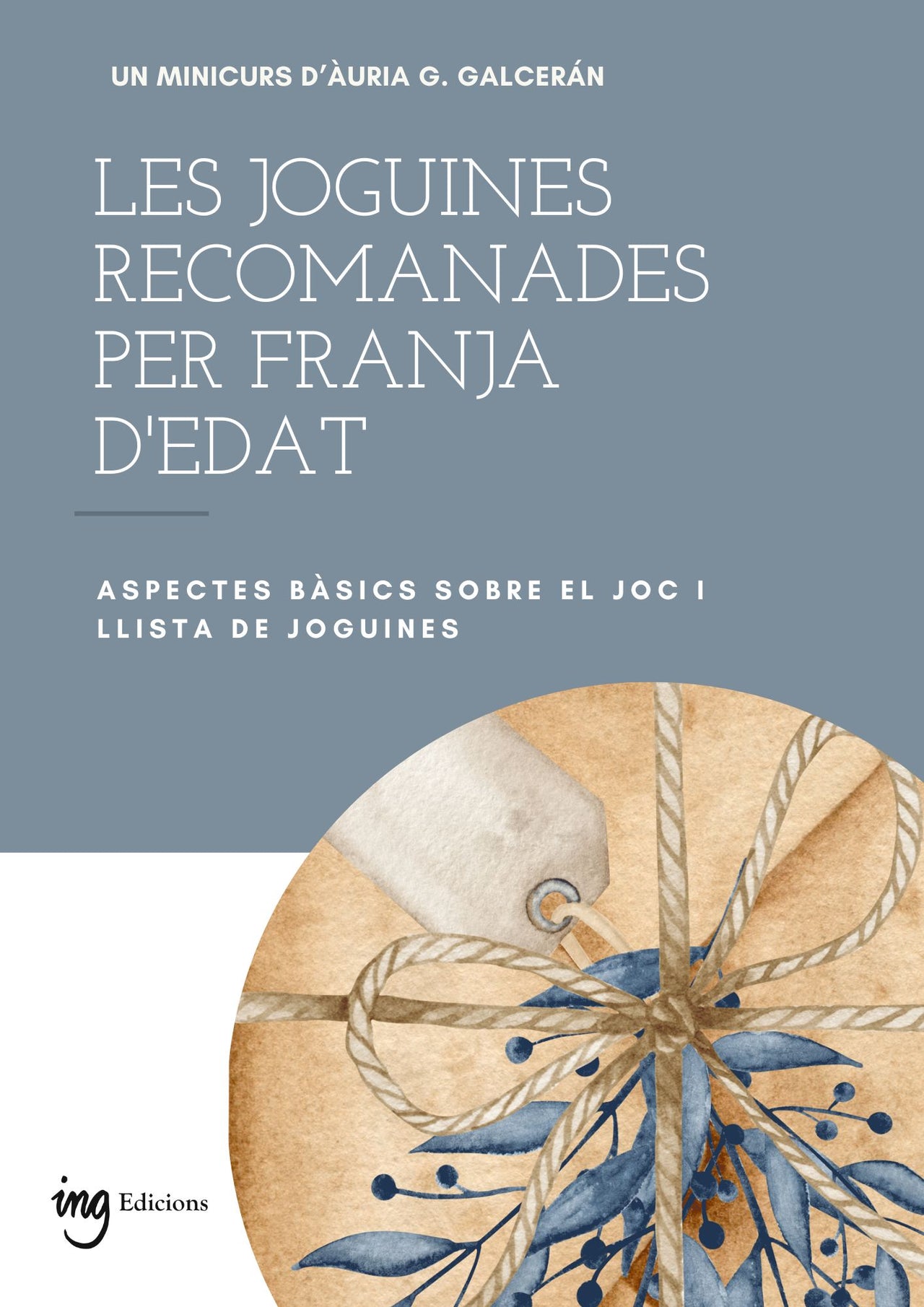 Minicurs "Les joguines recomanades per franja d'edat"