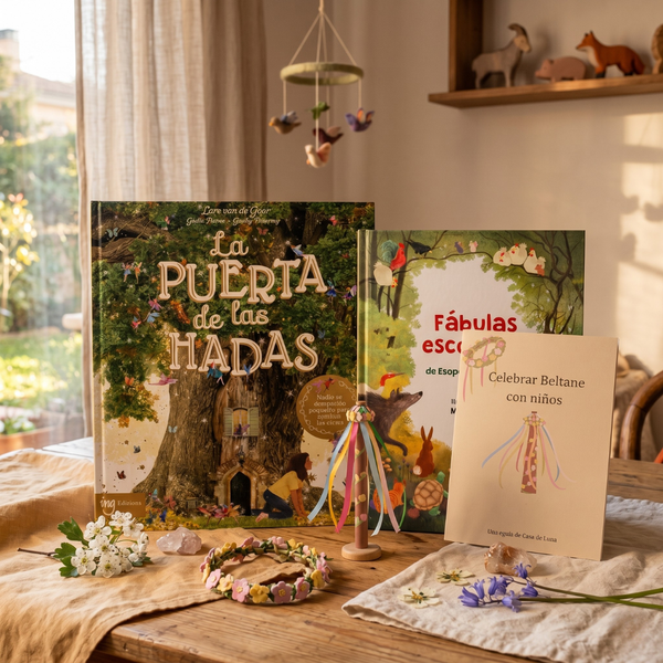 Pack Beltane con niños: cuentos, hadas y rituales en familia
