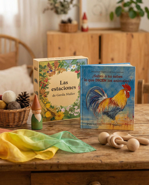 Caja que acompaña el año · Edición especial "cuento en adopción"