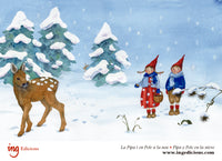 Thumbnail for Postal Pipa y Pele en invierno (III)