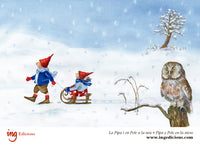 Thumbnail for Postal Pipa y Pele en invierno (II)